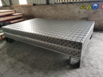 Cast Iron Steel Three-dimensional flexible welding platform tooling fixture 3D porous positioning riveting welding plate robot Workbench