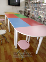 Office Furniture Creative Meeting Table Set Maker Work Desk Library Psychology Room Young Pioneers Training Table