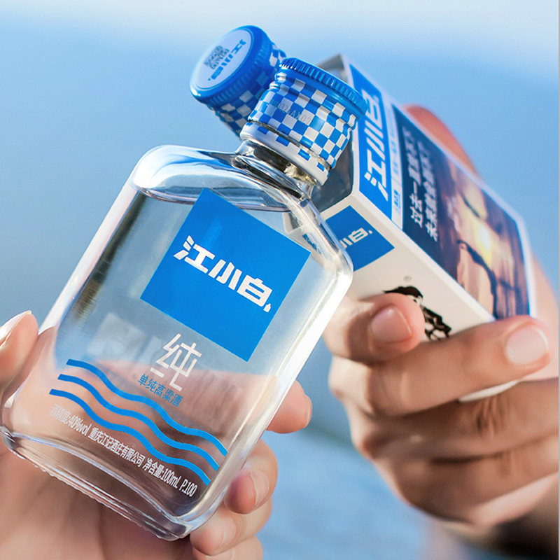 【江小白】白酒40度100ml*6瓶(热品库)