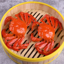 Emulated hairy crab model PVC cooked red crab decoration film and TV shooting props seafood food products childrens toys