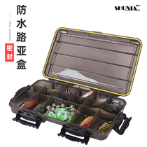 Multifunctional waterproof Luya box Luya special fake bait accessories box sequin iron plate lead hook Luya bait storage box