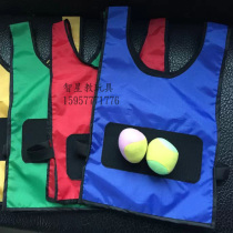 Sticky Jersey Game Toddler Toddler Parenting Skills Training Bifacial Mucus To Look Sports Dodge to Sticky Ball Vest