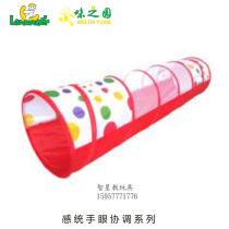Flower Mesh Round Point Tunnel Spring Shrink Sensation System Tunnel Drill Hole Climbing Circle Kindergarten Early Education System Training Equipment NL