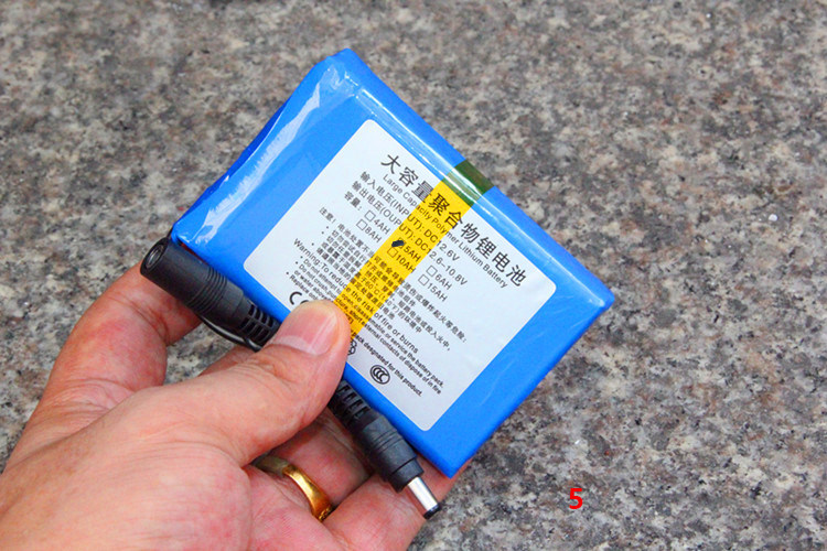 锂电池12v大容量聚合物led灯可充电12.6伏电瓶组户外音响音箱通用