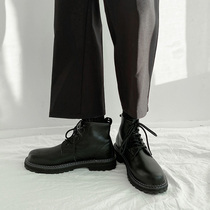 Winter plus low-help six-hole Martin Boots mens shoes warm short boots fitted with British locomotive helps in tide