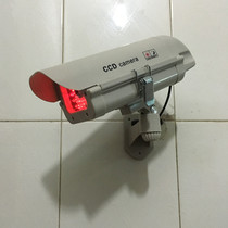 New plug-in simulation monitoring simulation camera 220V fake monitoring fake camera 30 light induction power supply
