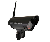 New products in the season with fake WIFI antenna simulation camera fake surveillance camera with light fake camera