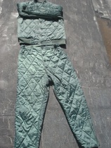 Second-hand cold area cotton pants suit cotton padded jacket cotton pants warm anti-static fidelity and integrity