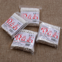 Barber shop cotton swab ear-digging Ruth disposable double-headed cleaning cotton swab Hair shop makeup ear-digging cotton swab