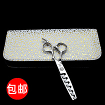 hair salon professional hairstylist special scissors large teeth Broken Tooth Cut textured line beating with no marks to send out the hole cut
