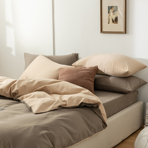 european style 100pcs xinjiang four piece long fleece cotton pure cotton bed sheets bedding spring autumn nude sleeping