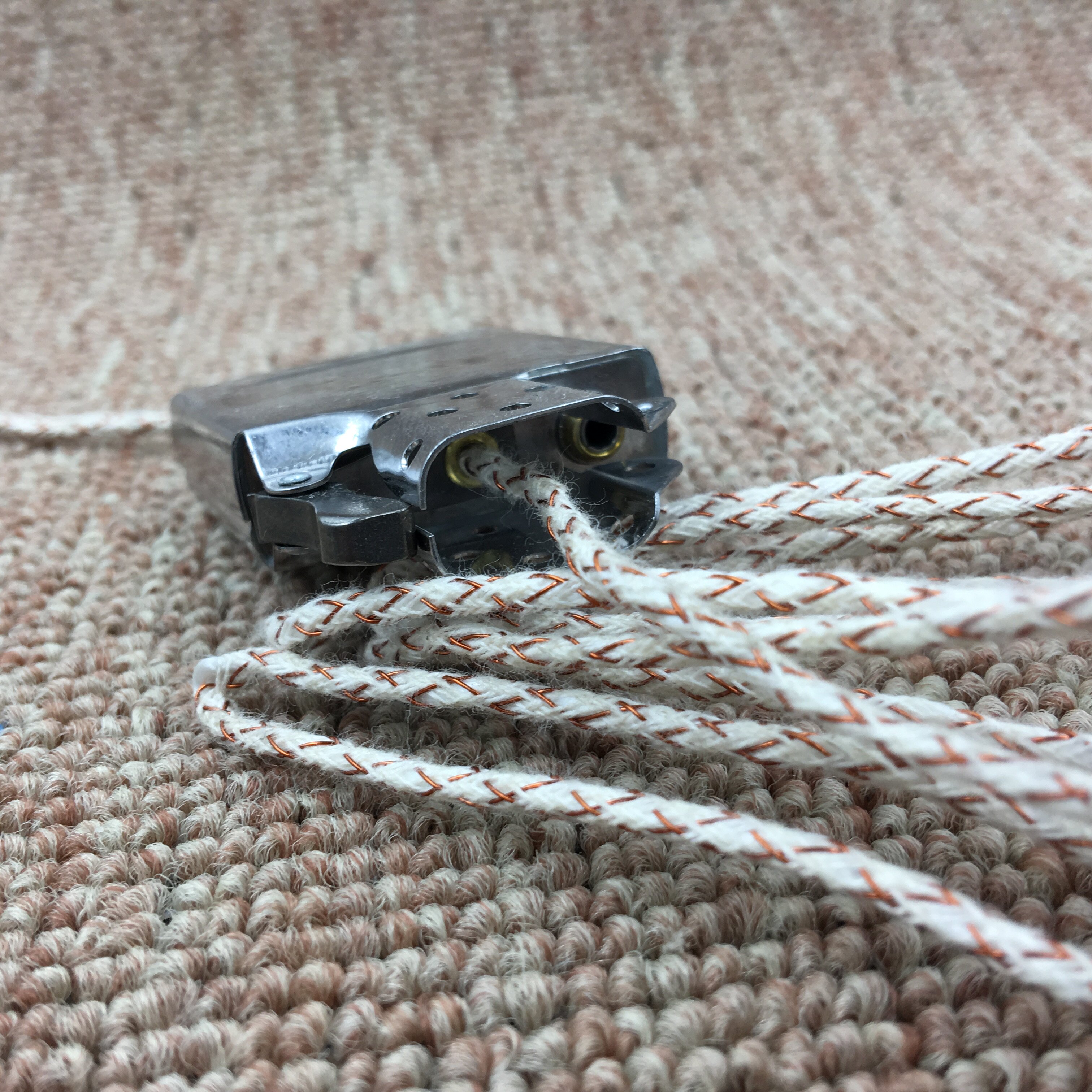 超长 顶配棉芯1米zippo打火机专用棉芯棉线灯芯绳火芯送火石镊子