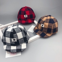 Autumn and winter Korean cute boys and women Baby baseball hat children warm hair pear cap Korean version of tide cap