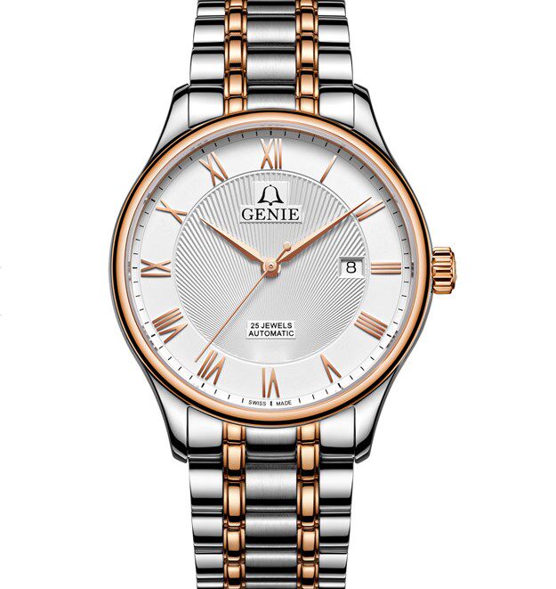 瑞士genie爵尼手表全自动机械表男表 gnq-t1845m-rw 1845专柜正品_7折