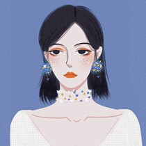 Q version hand-painted head portrait couple Cartoon Cartoon Character design real-life photo turn illustration custom wedding ceremony