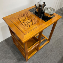Solid wood small tea table corner a few modern minimalist sides a few corner tea table side table living room corner a few cabinets small table tea table side cabinet