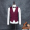 Wine red vest+shirt