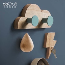 Big craftsman wind Nordic wall decorations creative childrens girls room layout restaurant Wall weather combination hanging decoration