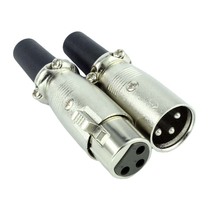 Kannon head microphone plug Japanese card faucet J3P Kanon head three core balance 3 core card farmer mother head