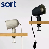 sort Denmark HAY Mobile card clip lamp NOC CLIP Nordic design Bookshelf desktop track clip Bedside lamp