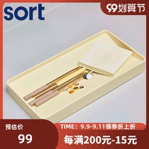 sort Danish HAY plastic storage box SPLIT TRAY Nordic design stationery desktop sundries storage box