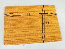 Desks and chairs countertop sitting board and backboard color board affixed to the fireproof board countertop factory direct sales