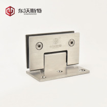 90 degree single bathroom glass clip 304 stainless steel two-way shower room bathroom frameless glass door hinge hinge