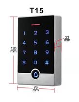 j metal door fasting machine without even netting all-in-one access control touch access single door brushed card machine waterproof password keyboard