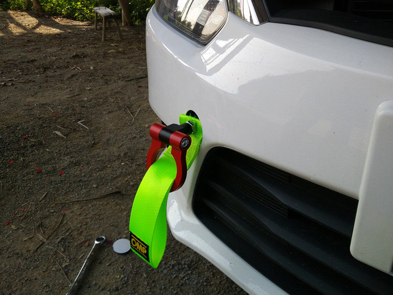 宝马3系e90f30迷你mini5系拖车勾装饰环前杠配件拖车盖拖车绳拉钩