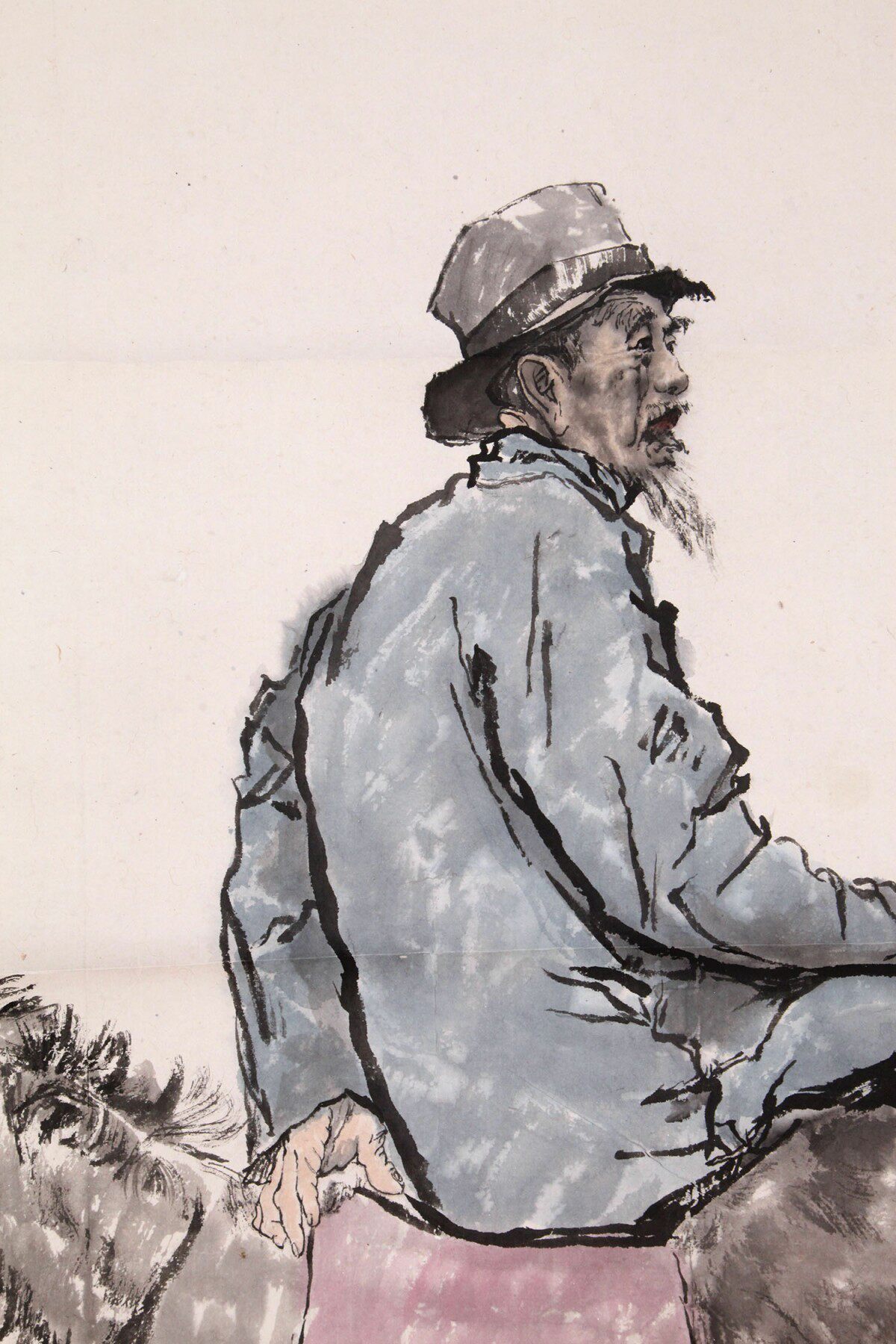 蒋兆和《倒骑驴》 - 阿里资产