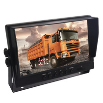 Mock CVBS Display pick up video host wagon recorder 9 inch 24V wagon harvester high-definition small screen