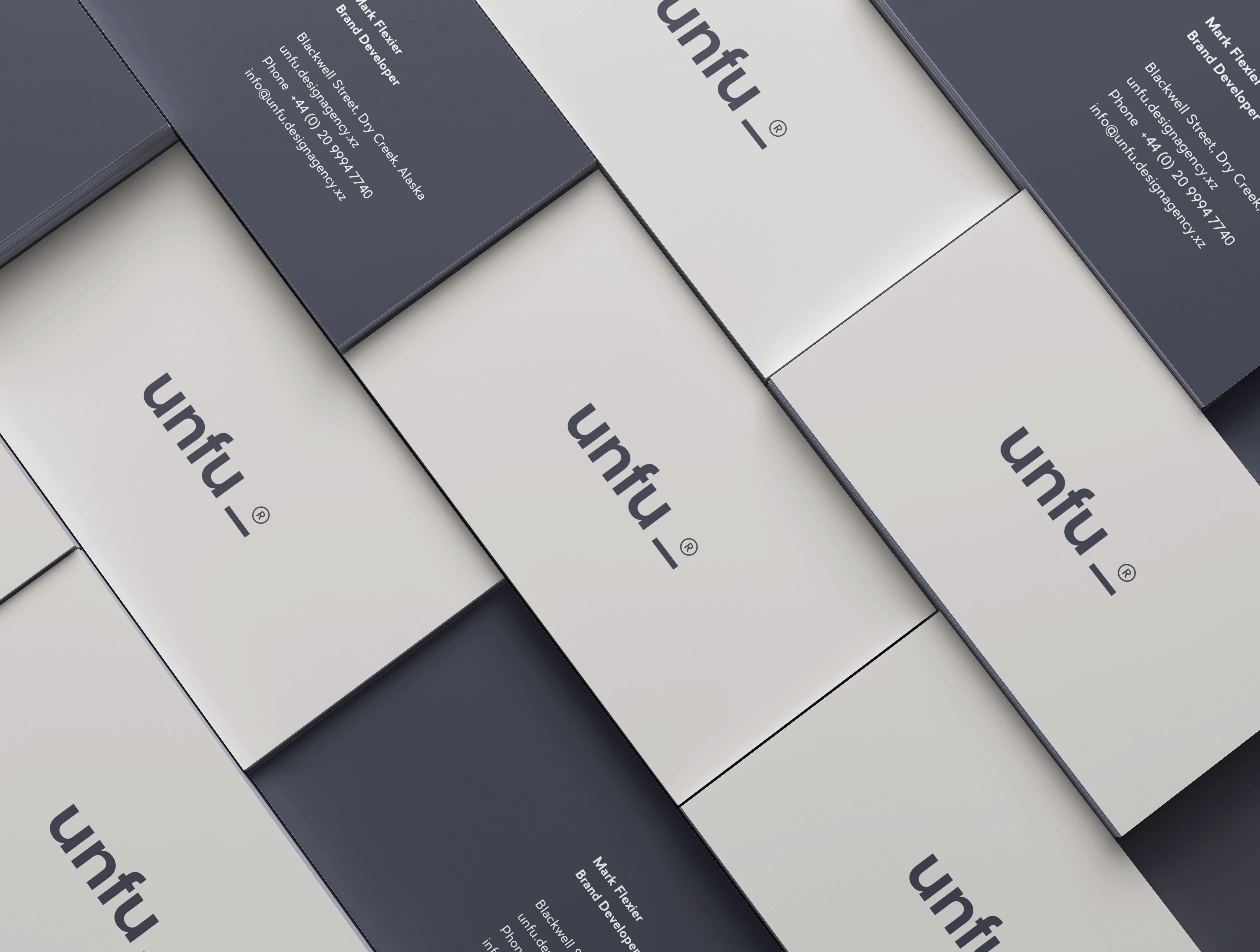 完美的优雅品牌vi样机展示模型mockups