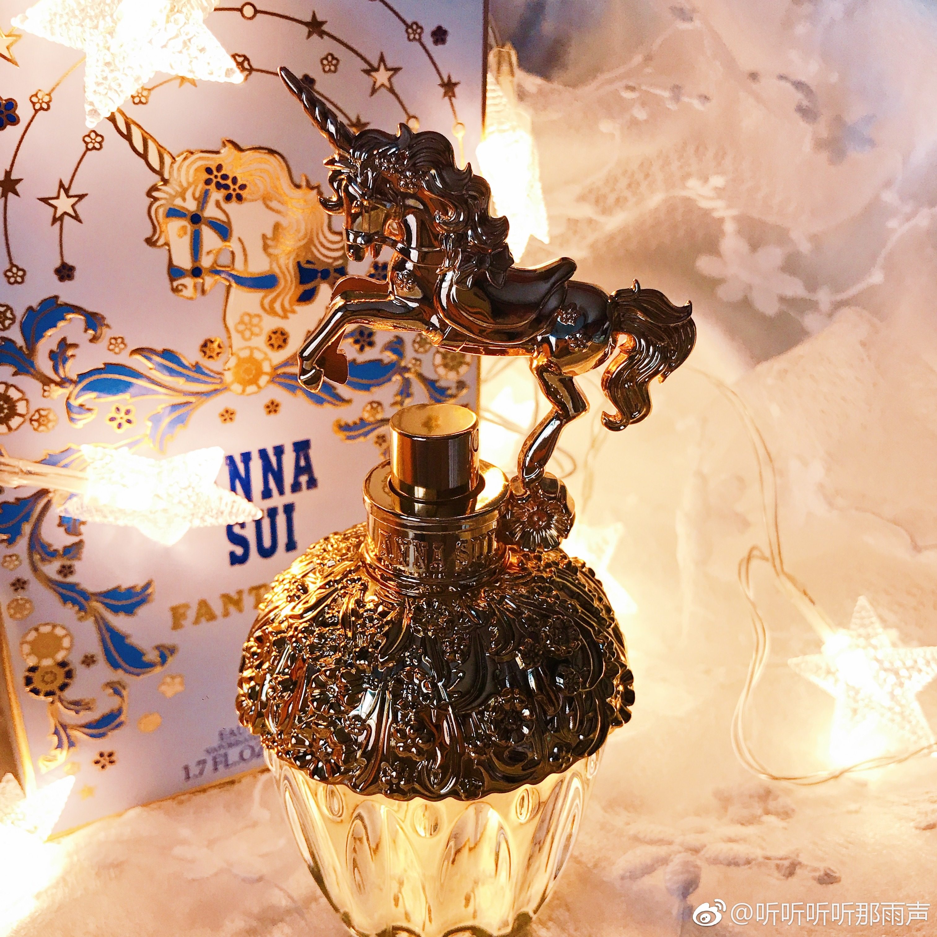 没想到 鱼!anna sui/安娜苏fantasia梦天马独角兽香水30/50/75ml