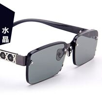 Anti-Blue anti-fatigue reading glasses male 100 150 350 400 450 degrees 500 high grade glasses HD Germany