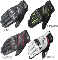 New GK167 motorcycle glove mesh cloth breathable carbon fiber racer strap touch screen design