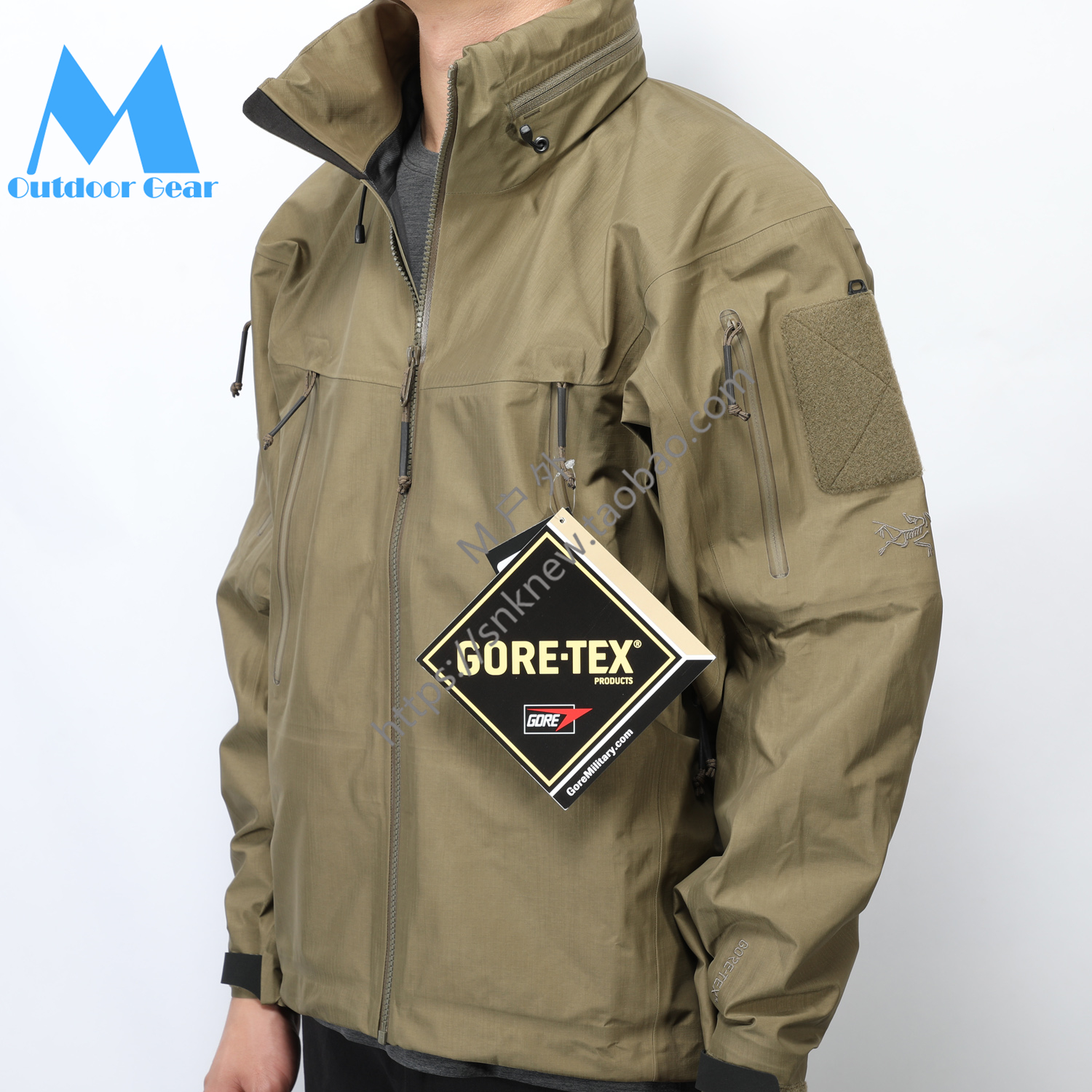 加產始祖鳥戰術款衝鋒衣Arc'teryx Leaf Alpha Jacket (Gen2) - Taobao