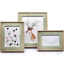 Nostalgic series photo frame table modern simple 7 8 inch 10 inch 12 inch A4 frame wall hanging creative plus wash photos