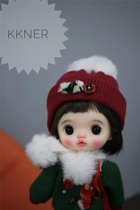 KKner-one series (Pippi) OB11 clay size BJD eight-point doll head - spot