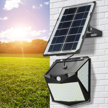 Waterproof solar home light outdoor courtyard lamp human body induction indoor lighting lamps new rural streetlights not plugged in