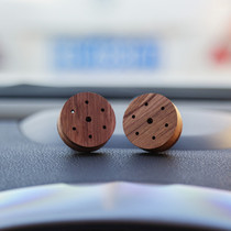 Car-mounted fragrance expander essential oil aroma diffuser Wood car air outlet fragrance car interior perfume volcanic stone light fragrance
