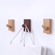 Strong viscose adhesive hook no trace kitchen bedroom wall Wall Wall non-perforated bathroom door rear load-bearing creative Japanese sticky hook