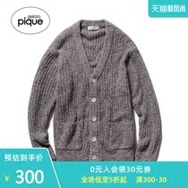 gelato pique autumn and winter mens coat solid color soft knitted top PMNT194925