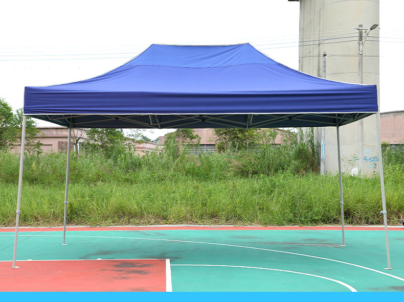 户外广告顶布四角棚子四脚帐篷加厚防雨顶布遮阳棚雨篷布伞篷 3x3