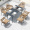 6 Erqi chairs+160 * 80cm all aluminum rectangular table