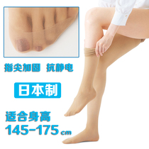 Japan made cecile summer ultra-thin stockings meat color black silk base antistatic anti-hook silk jumpsuit pineapple socks