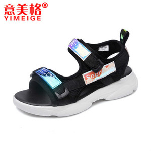 凉鞋女2019新款夏季韩版学生平底仙女露趾运动休闲百搭ins潮超火