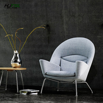 Designer Nordic lazy single sofa chair simple modern small apartment personality creative leisure sofa eye chair