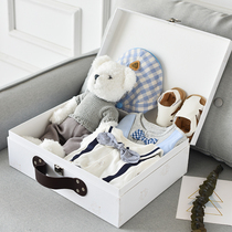 Autumn and winter newborn baby gift box gift high-end clothes set summer Full Moon newborn baby supplies clothes