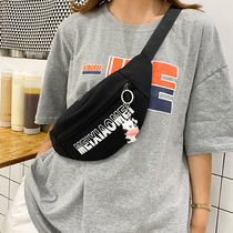 New Pint Woman Bag Slanted Satchel Wallet 2022 New Tide Bag Light Small Bag Armband 100 Lap Single Shoulder Canvas Bag Bag