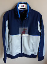 TOMMY HILFIGER men mens SPORTS SPORTS dark blue gray mens long sleeve jacket jacket